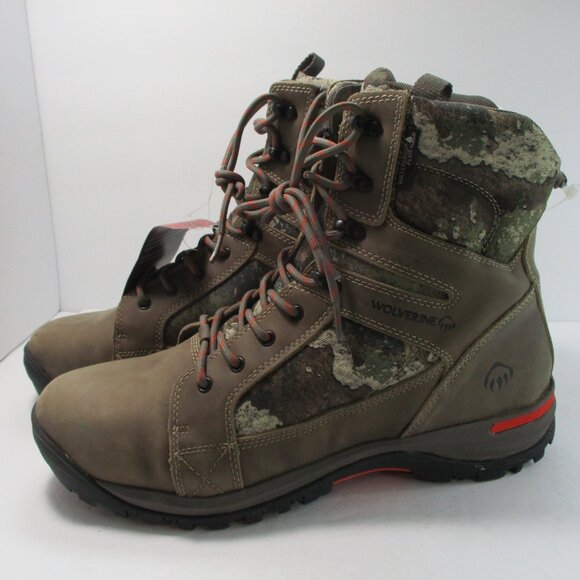 Wolverine Sightline Hunting Boots Mens 14 Brown Camo Insulated 7in Waterproof main image 7
